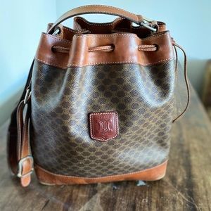 Vintage Céline Paris Macadam Drawstring